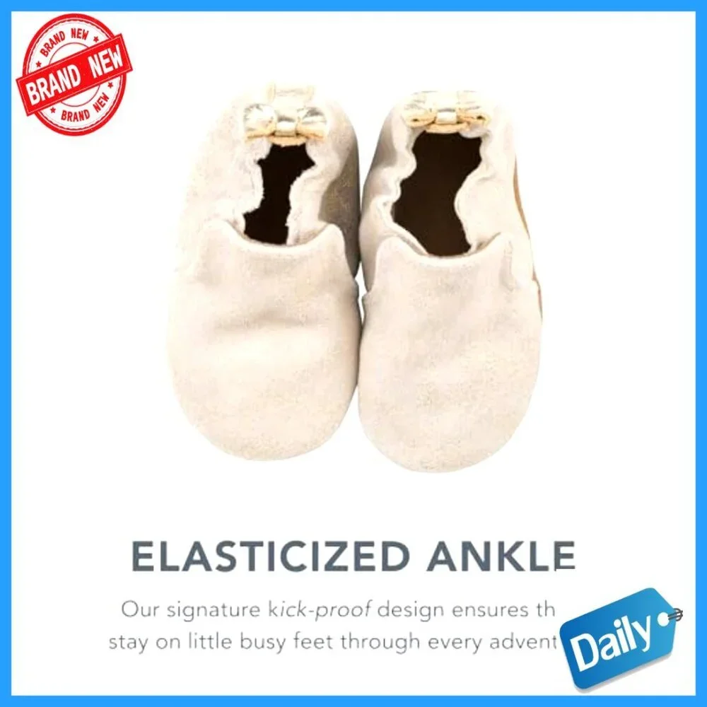 Soft Sole Slippers for Infants and Toddlers 0-24 Months Slip-Resistant